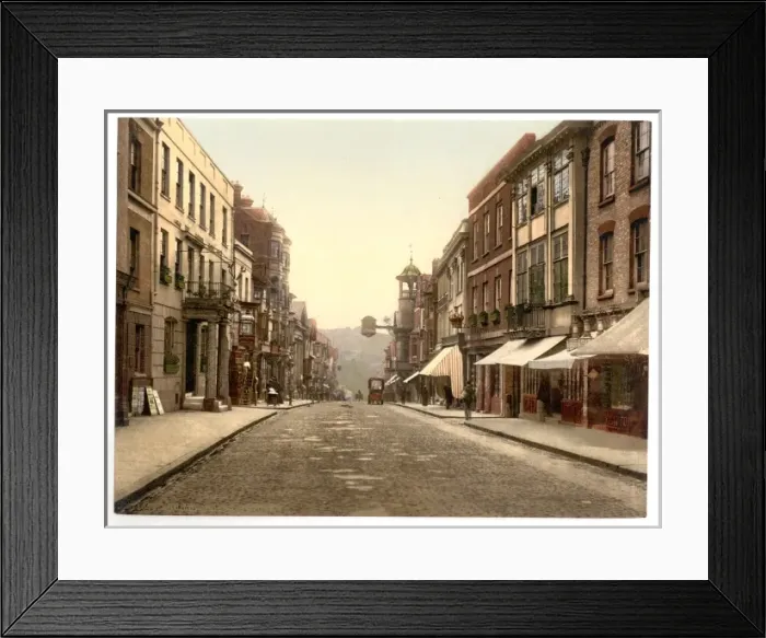 Framed Print : High Street, Guildford, England Framed Print : High Street, Guildford, England