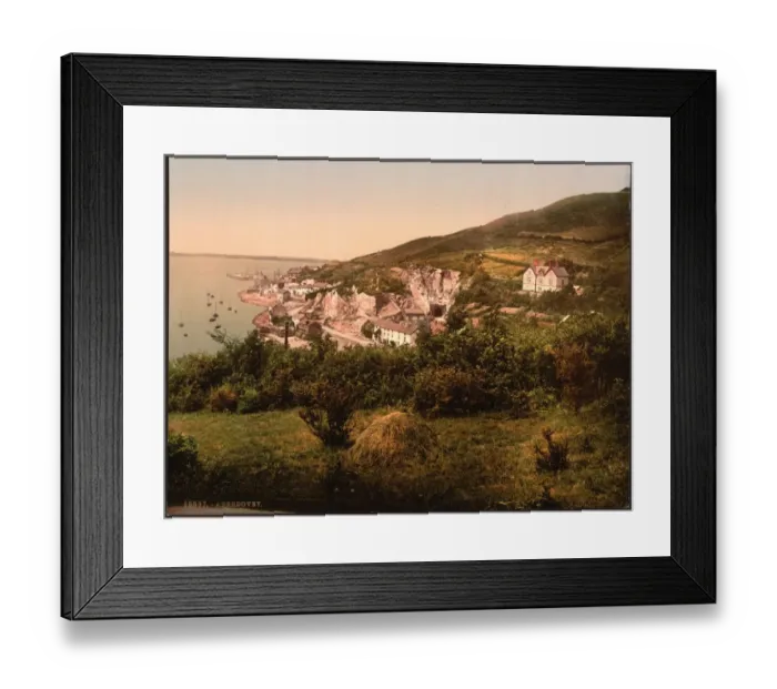 Framed Print : General view, Aberdovey, Wales Framed Print : General view, Aberdovey, Wales