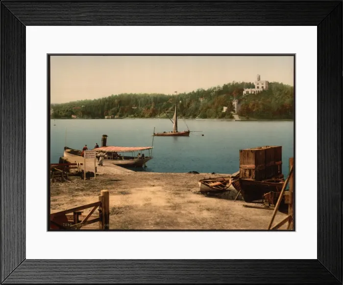 Framed Print : Oscarshal, (i. e. Oscarshall) Christiania, Norway Framed Print : Oscarshal, (i. e. Oscarshall) Christiania, Norway
