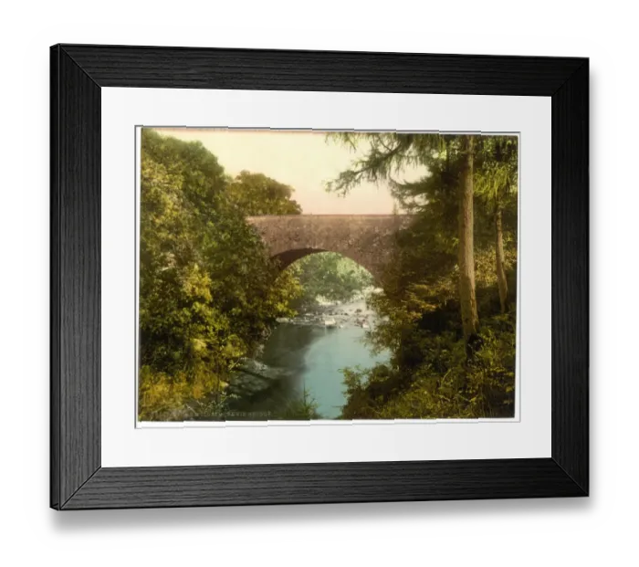Framed Print : Nevis Bridge, Fort William, Scotland Framed Print : Nevis Bridge, Fort William, Scotland
