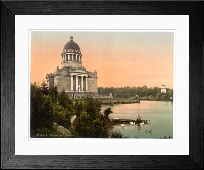 Framed Print : Mausoleum, Anhalt, Germany Framed Print : Mausoleum, Anhalt, Germany