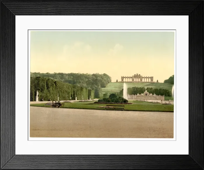 Framed Print : Schoenbrunn (i. e. Schonbrunn)Park, Vienna, Austro-Hungary Framed Print : Schoenbrunn (i. e. Schonbrunn)Park, Vienna, Austro-Hungary