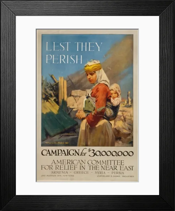 Framed Print : Lest they perish Campaign for $30, 000, 000 - American Committ Framed Print : Lest they perish Campaign for $30, 000, 000 - American Committ