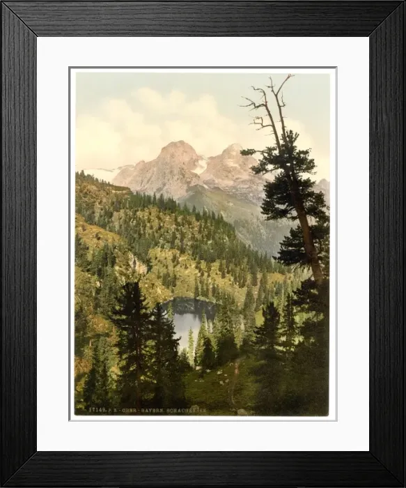 Framed Print : Schachensee, Upper Bavaria, Germany Framed Print : Schachensee, Upper Bavaria, Germany