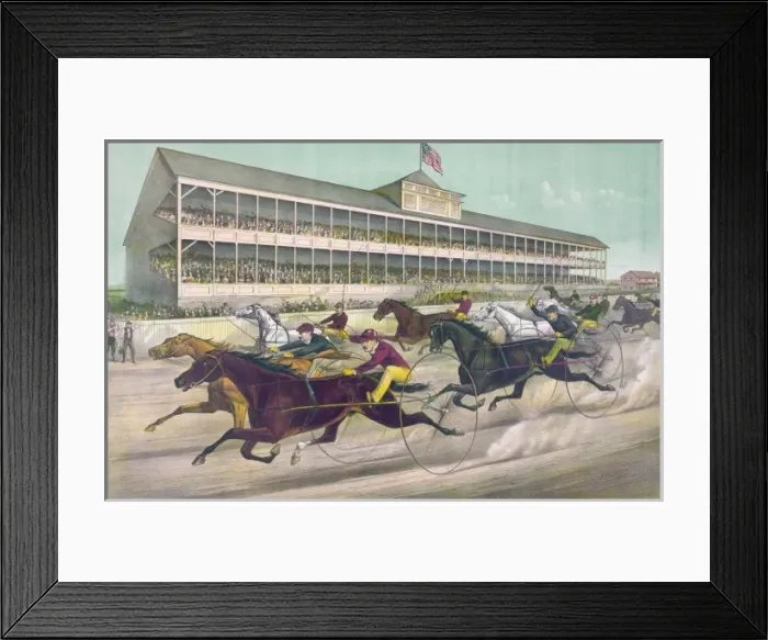 Framed Print : A race to the wire Framed Print : A race to the wire