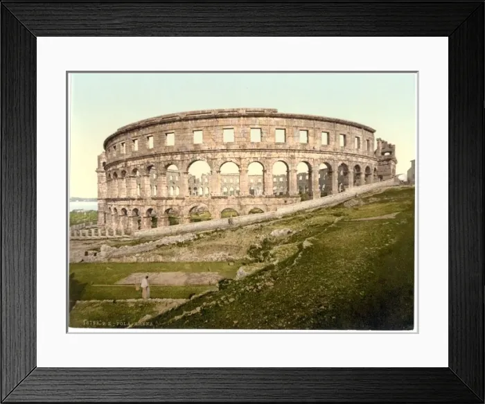 Framed Print : Pola, the arena, Istria, Austro-Hungary Framed Print : Pola, the arena, Istria, Austro-Hungary