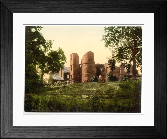 Framed Print : Wilton Castle, Ross-on-Wye, England Framed Print : Wilton Castle, Ross-on-Wye, England