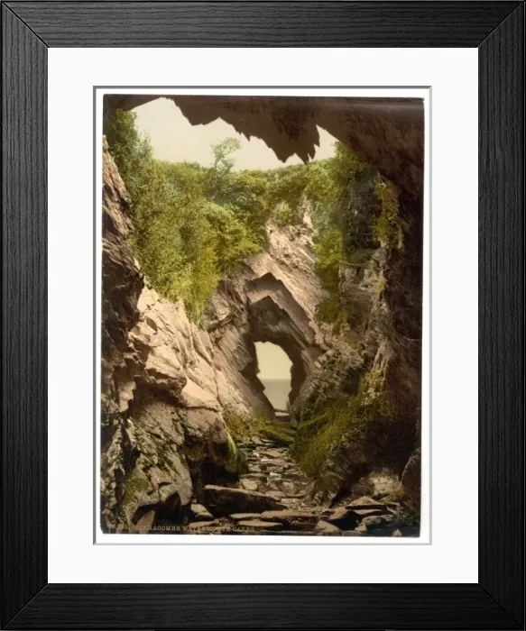 Framed Print : Watermouth caves, Ilfracombe, England Framed Print : Watermouth caves, Ilfracombe, England