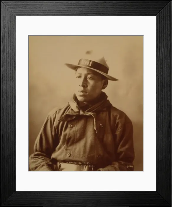 Framed Print : Henry Leeds, Interp. - Sioux - Lower Brule Framed Print : Henry Leeds, Interp. - Sioux - Lower Brule