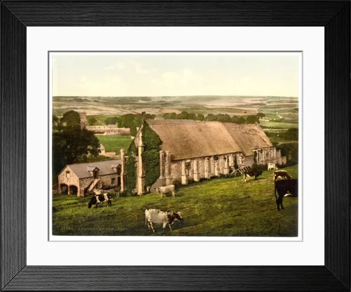 Framed Print : The Abbey, Abbotsbury, England Framed Print : The Abbey, Abbotsbury, England