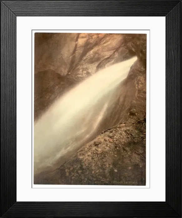 Framed Print : Trummelbach Fall, Bernese Oberland, Switzerland Framed Print : Trummelbach Fall, Bernese Oberland, Switzerland
