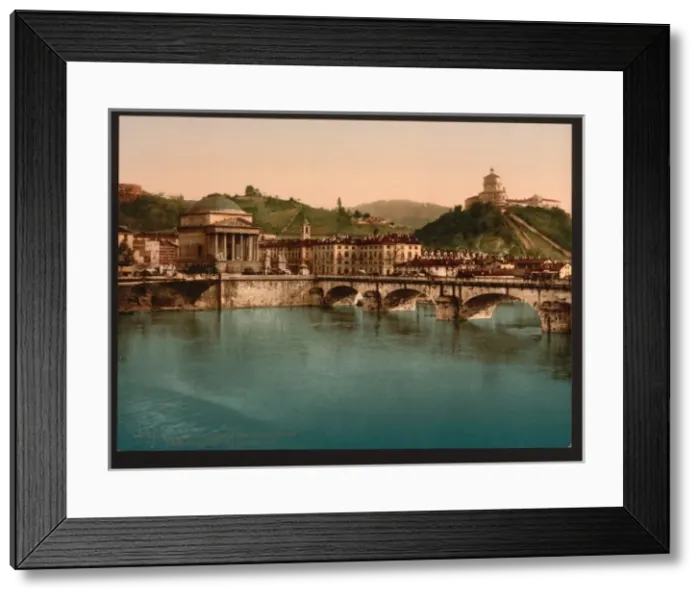Framed Print : Torino, Monte dei Cappuccini e chiesa Gran Madre de Dio Turi Framed Print : Torino, Monte dei Cappuccini e chiesa Gran Madre de Dio Turi