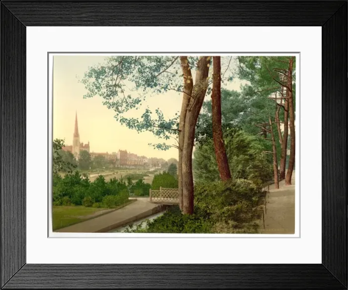 Framed Print : The Gardens II, Bournemouth, England Framed Print : The Gardens II, Bournemouth, England