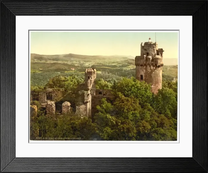 Framed Print : The castle, Auerbach, Hartz, Germany Framed Print : The castle, Auerbach, Hartz, Germany