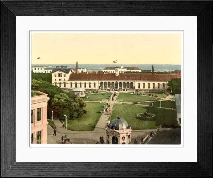 Framed Print : Conversation House, Norderney, Germany Framed Print : Conversation House, Norderney, Germany