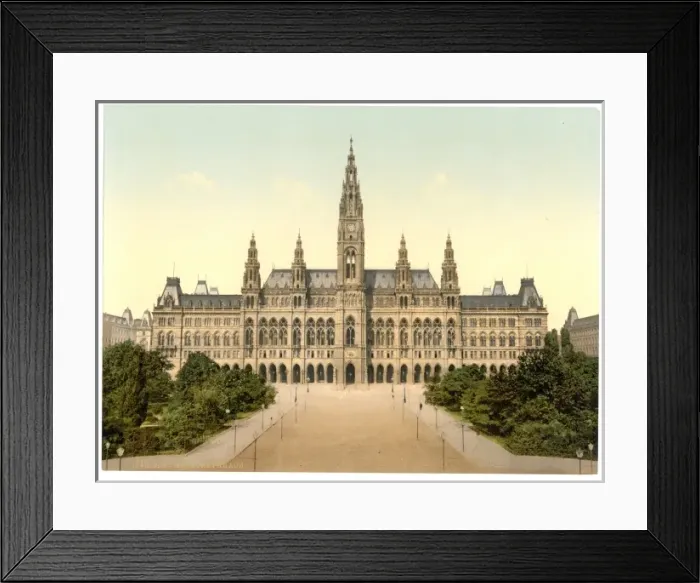Framed Print : Wien. Rathhaus i. e. Rathaus Framed Print : Wien. Rathhaus i. e. Rathaus