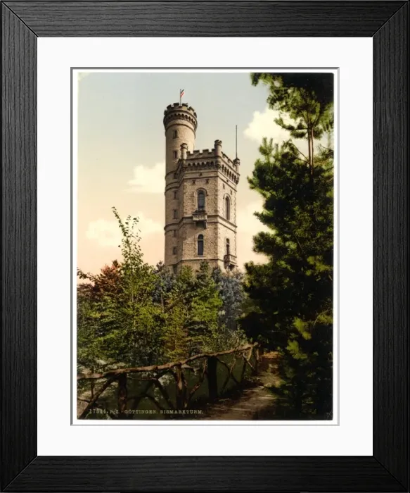 Framed Print : Bismarks Tower, Gottingen, Hartz, Germany Framed Print : Bismarks Tower, Gottingen, Hartz, Germany
