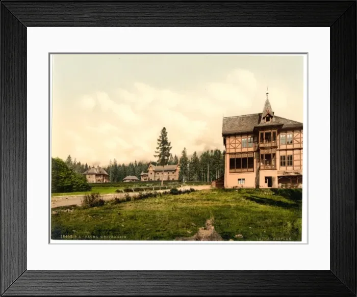 Framed Print : Westerheim (i. e. Weszterheim), Tatra, Austro-Hungary Framed Print : Westerheim (i. e. Weszterheim), Tatra, Austro-Hungary