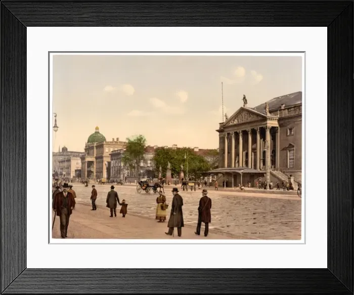 Framed Print : Opera Place, Berlin, Germany Framed Print : Opera Place, Berlin, Germany