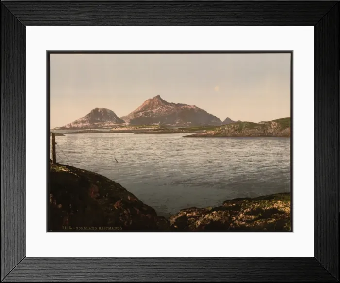 Framed Print : Hestmando, Nordland, Norway Framed Print : Hestmando, Nordland, Norway