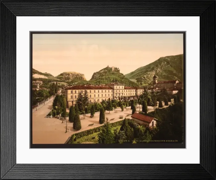 Framed Print : Albergo, general view, Arco, Lake Garda, Italy Framed Print : Albergo, general view, Arco, Lake Garda, Italy