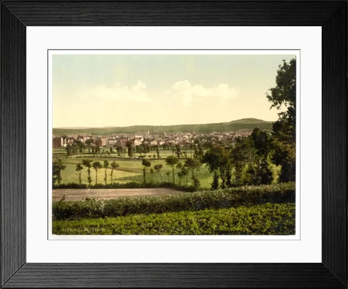 Framed Print : Bayreuth, general view, Bavaria, Germany Framed Print : Bayreuth, general view, Bavaria, Germany