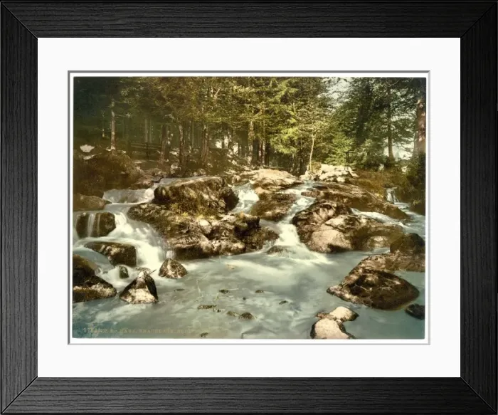 Framed Print : Bode Waterfall, Braunlage, Hartz, Germany Framed Print : Bode Waterfall, Braunlage, Hartz, Germany
