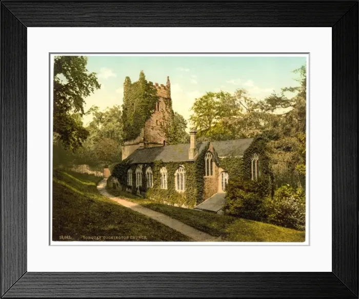 Framed Print : Cockington Church, Torquay, England Framed Print : Cockington Church, Torquay, England