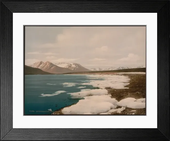 Framed Print : The Isefiorden, Spitzbergen, Norway Framed Print : The Isefiorden, Spitzbergen, Norway