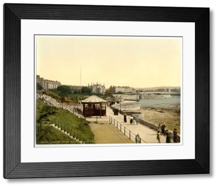 Framed Print : Parade (i. e. promenade) from Anchor Head, Weston-super-Mare Framed Print : Parade (i. e. promenade) from Anchor Head, Weston-super-Mare