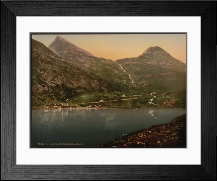 Framed Print : Merok, Geiranger Fjord, Norway Framed Print : Merok, Geiranger Fjord, Norway