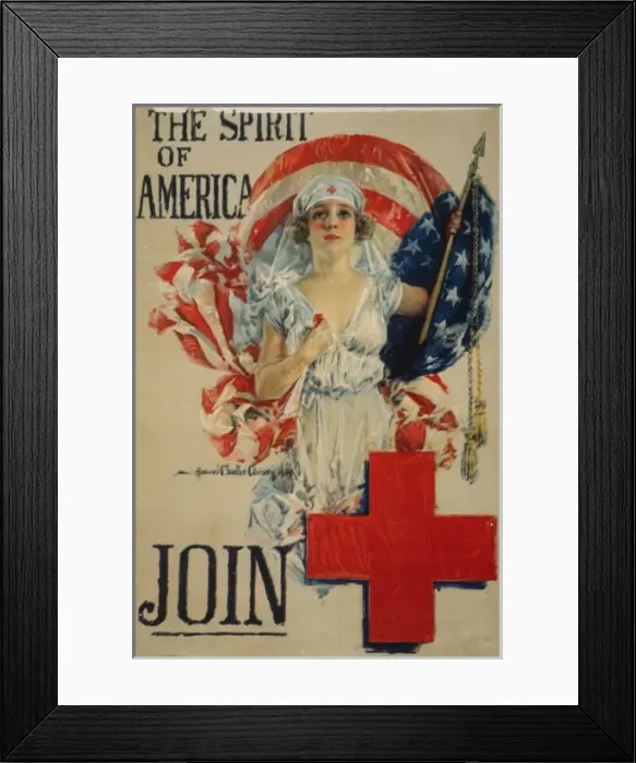 Framed Print : The spirit of America - Join Framed Print : The spirit of America - Join