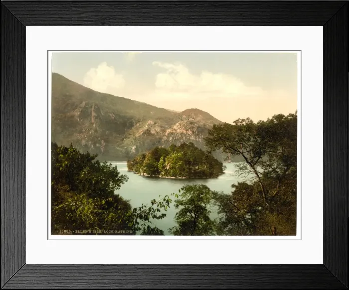 Framed Print : Ellens Isle, Loch Katrine, Trossachs, Scotland Framed Print : Ellens Isle, Loch Katrine, Trossachs, Scotland