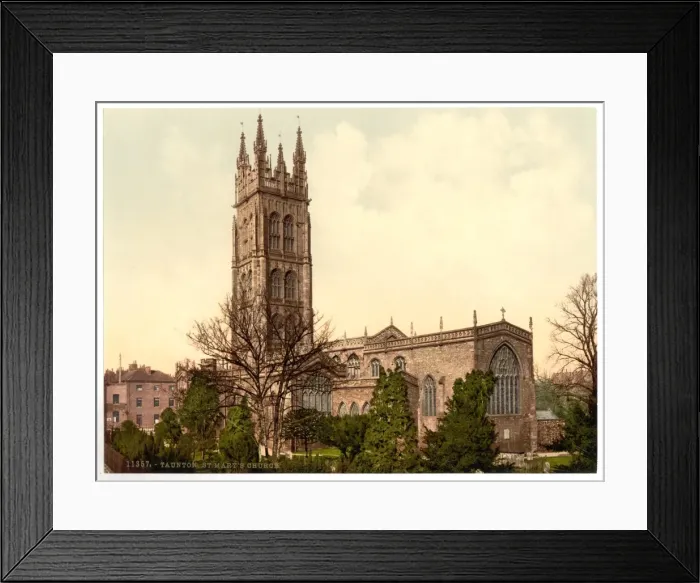 Framed Print : St. Marys Church, Taunton, England Framed Print : St. Marys Church, Taunton, England