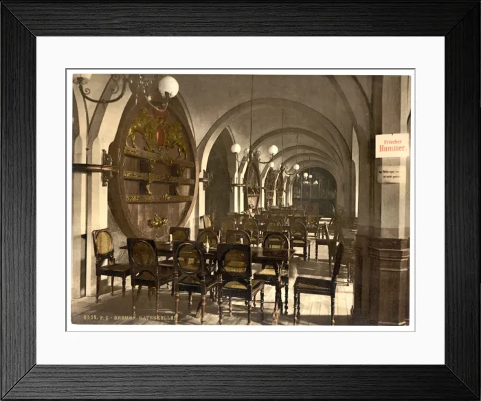 Framed Print : Court House cellar, Bremen, Germany Framed Print : Court House cellar, Bremen, Germany