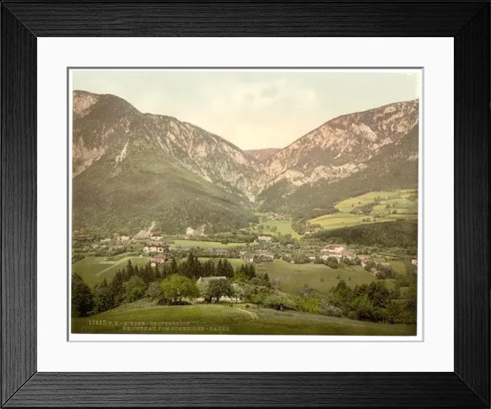 Framed Print : Reichenau, from Schweiger-Bauer, Lower Austria, Austro-Hunga Framed Print : Reichenau, from Schweiger-Bauer, Lower Austria, Austro-Hunga