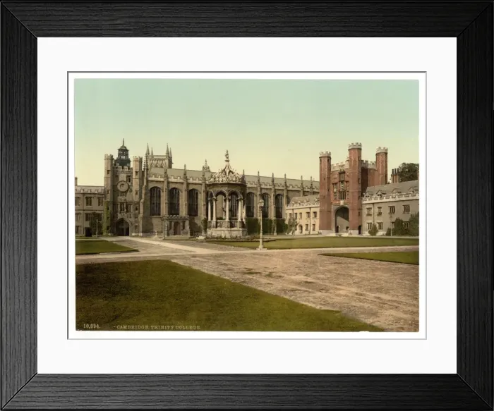 Framed Print : Trinity College, Cambridge, England Framed Print : Trinity College, Cambridge, England
