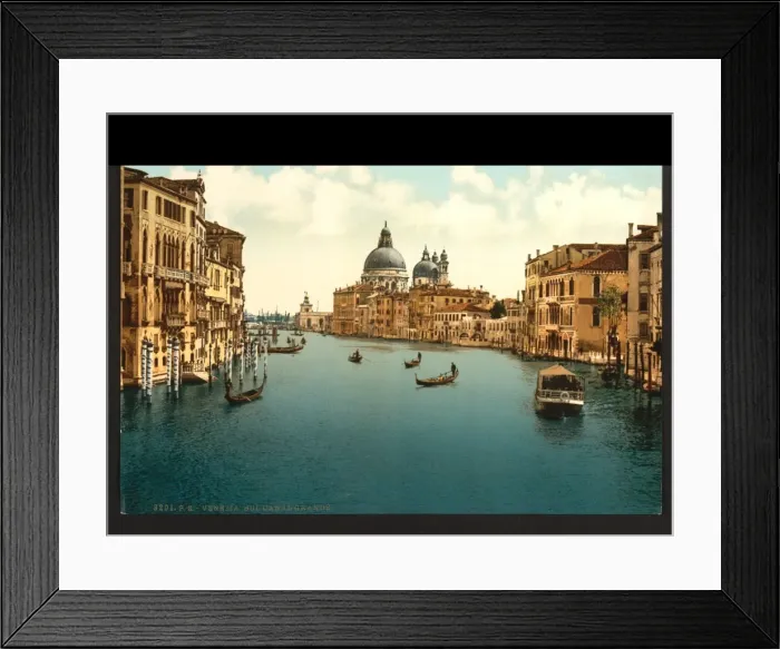 Framed Print : On the Grand Canal, Venice, Italy Framed Print : On the Grand Canal, Venice, Italy