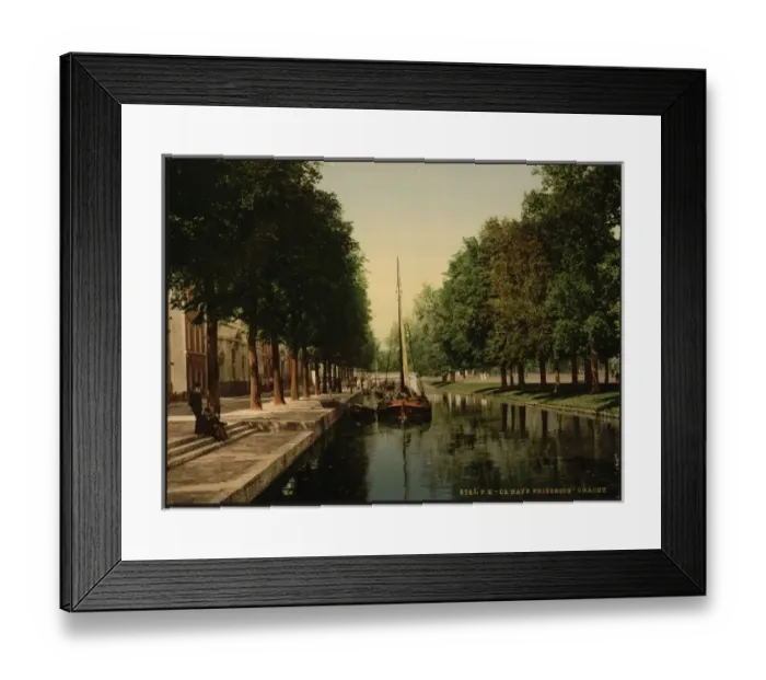 Framed Print : Princess Canal, Hague, Holland Framed Print : Princess Canal, Hague, Holland