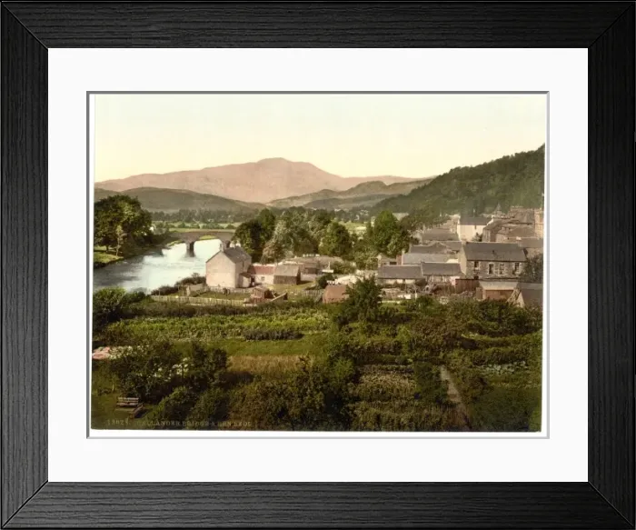 Framed Print : Bridge and Ben Ledi, Callander, Scotland Framed Print : Bridge and Ben Ledi, Callander, Scotland