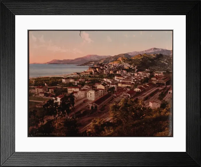Framed Print : Cityscape, Ventimiglia, Riviera Framed Print : Cityscape, Ventimiglia, Riviera