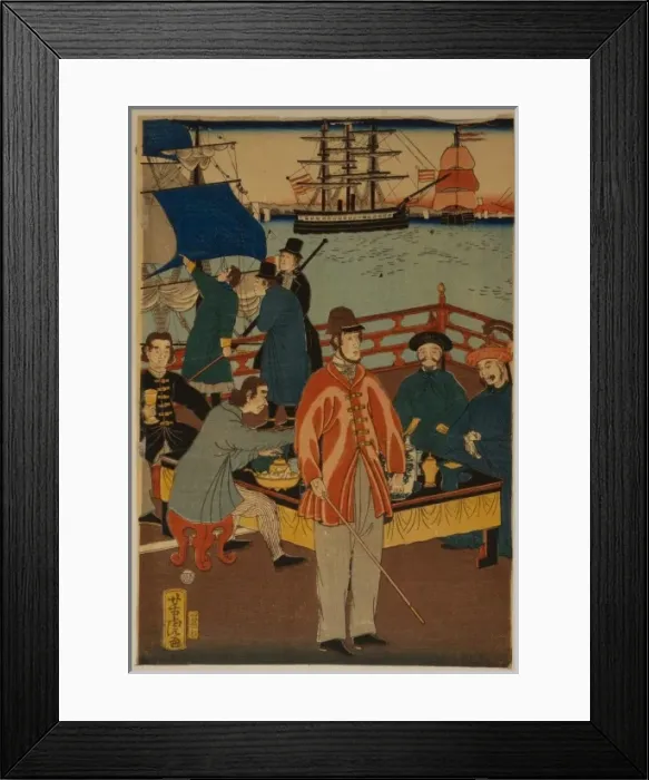 Framed Print : People of five nations - Sunday Framed Print : People of five nations - Sunday