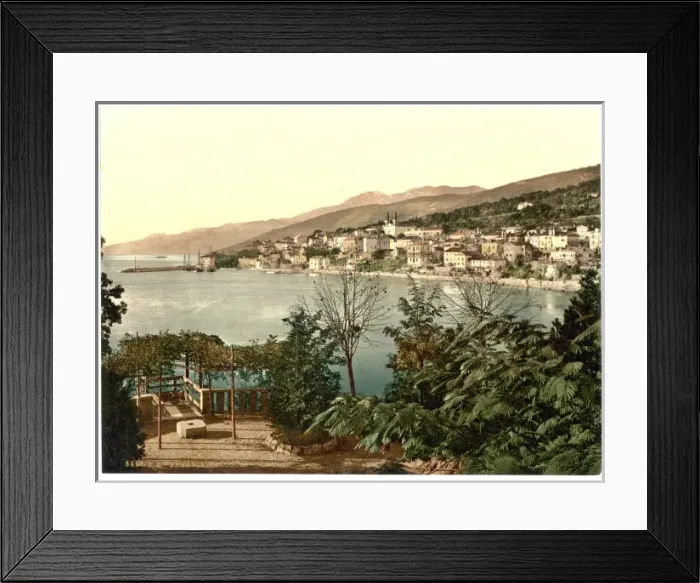 Framed Print : Volosca, near Abbazia, Istria, Austro-Hungary Framed Print : Volosca, near Abbazia, Istria, Austro-Hungary