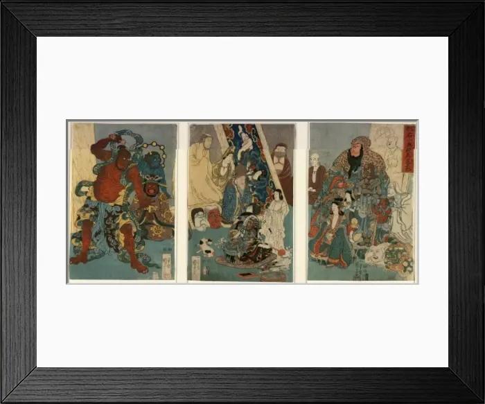 Framed Print : Famous people: The incomparable Hidari Jingoro Framed Print : Famous people: The incomparable Hidari Jingoro