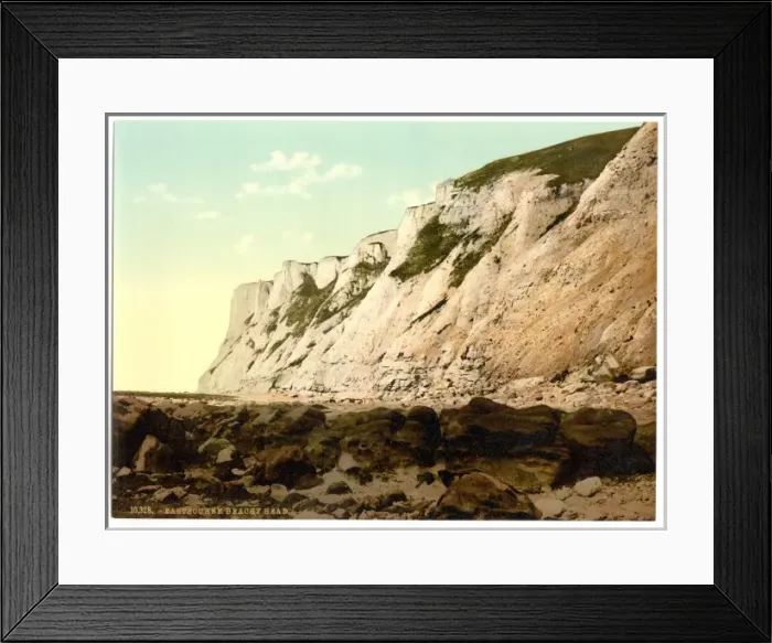Framed Print : Beachy Head from below, Eastbourne, England Framed Print : Beachy Head from below, Eastbourne, England
