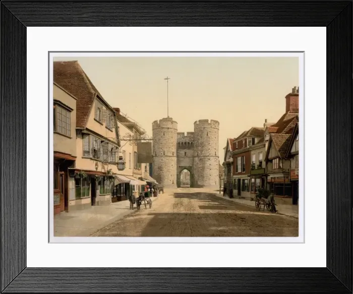 Framed Print : West Gate, Canterbury, England Framed Print : West Gate, Canterbury, England