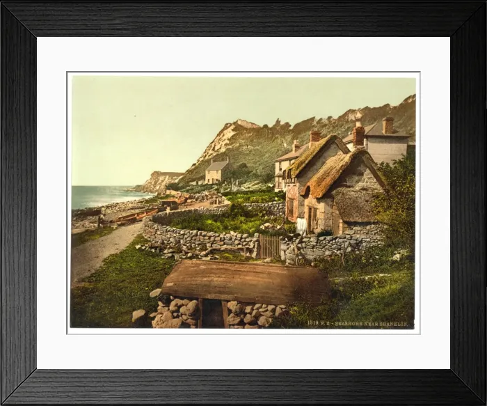 Framed Print : Searshore near Shanklin, Isle of Wight, England Framed Print : Searshore near Shanklin, Isle of Wight, England