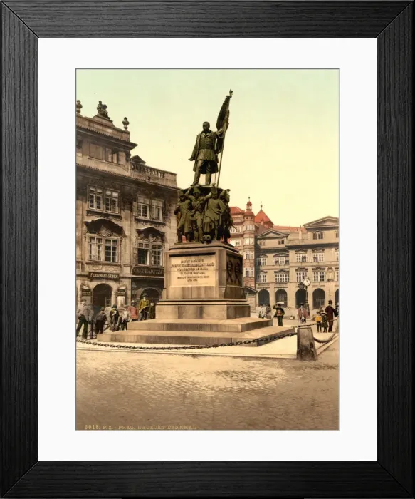 Framed Print : Radetzky Memorial, Prague, Bohemia, Austro-Hungary Framed Print : Radetzky Memorial, Prague, Bohemia, Austro-Hungary