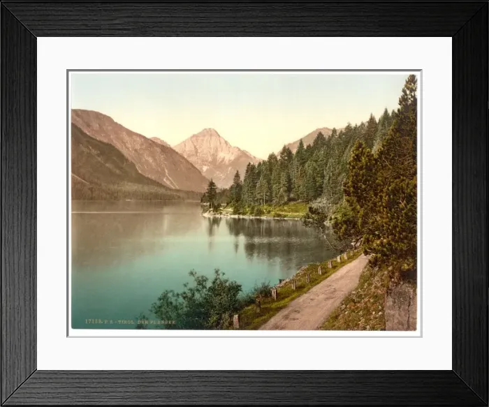 Framed Print : Plansee, general view, Tyrol, Austro-Hungary Framed Print : Plansee, general view, Tyrol, Austro-Hungary