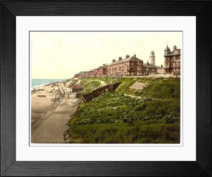Framed Print : North Parade (i. e. promenade), Southwell, England Framed Print : North Parade (i. e. promenade), Southwell, England